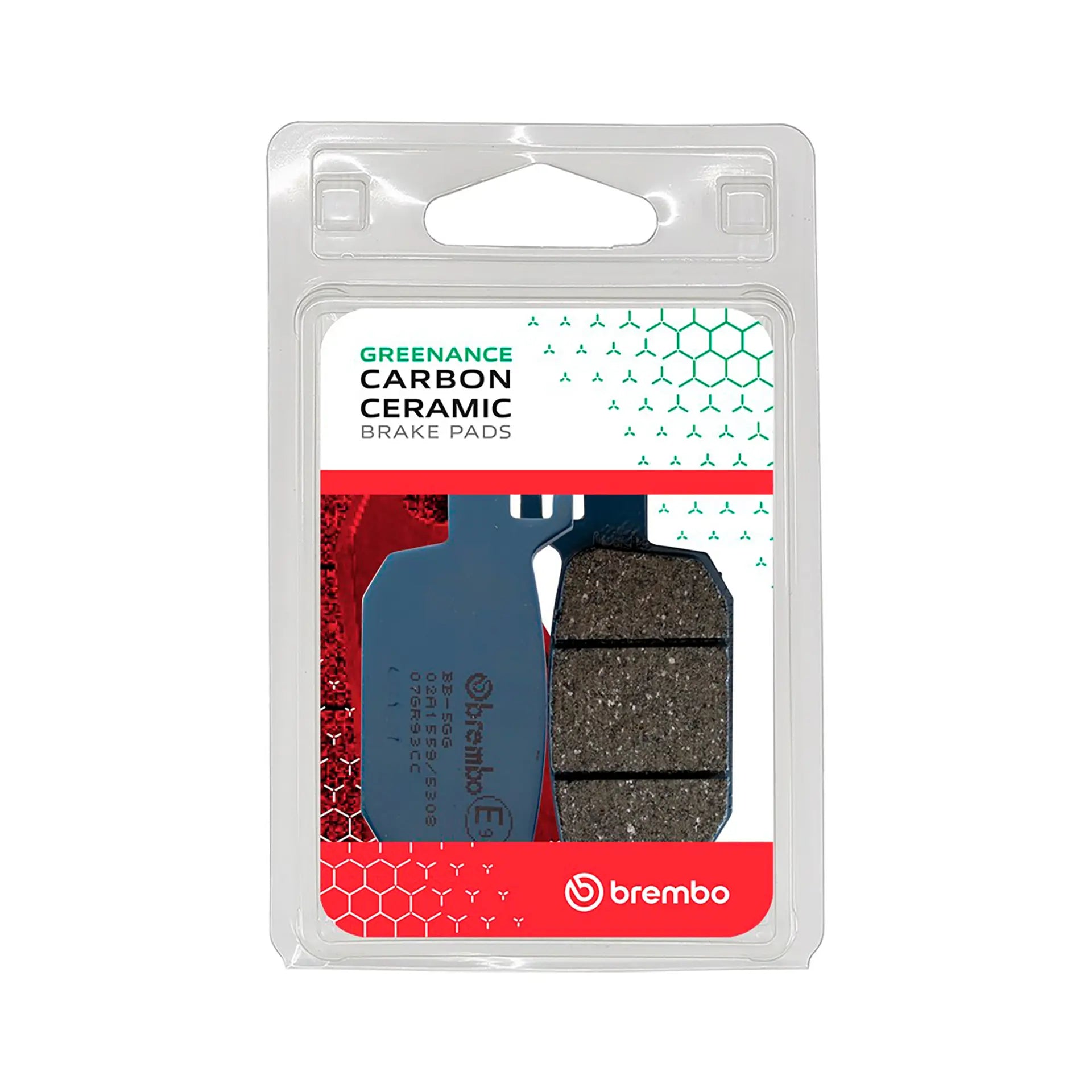 07GR93CC Coppia Pastiglie freno Brembo Posteriori Honda Sh 125 150 350