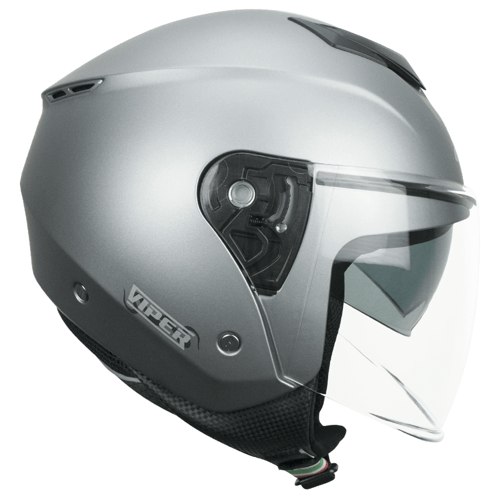 Casco Jet Cgm Uomo Donna 125A VIPER MONO Antracite satinato