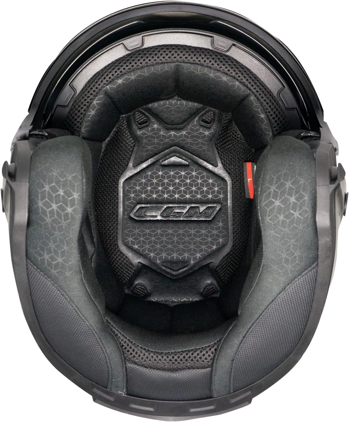 Casco Jet Uomo Donna Cgm 127 DEEP Doppia visiera Nero Opaco  