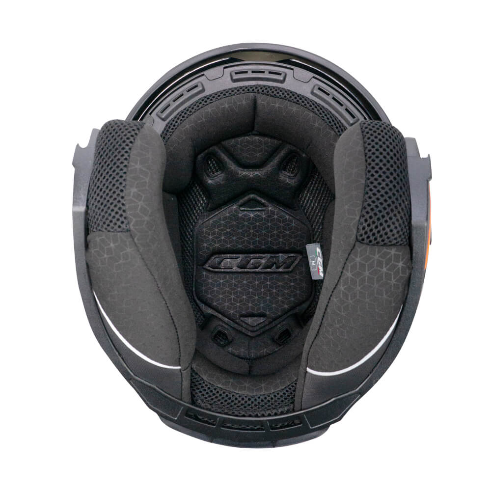 Casco Jet Uomo Donna Cgm 136A DNA MONO Doppia Visiera Nero opaco