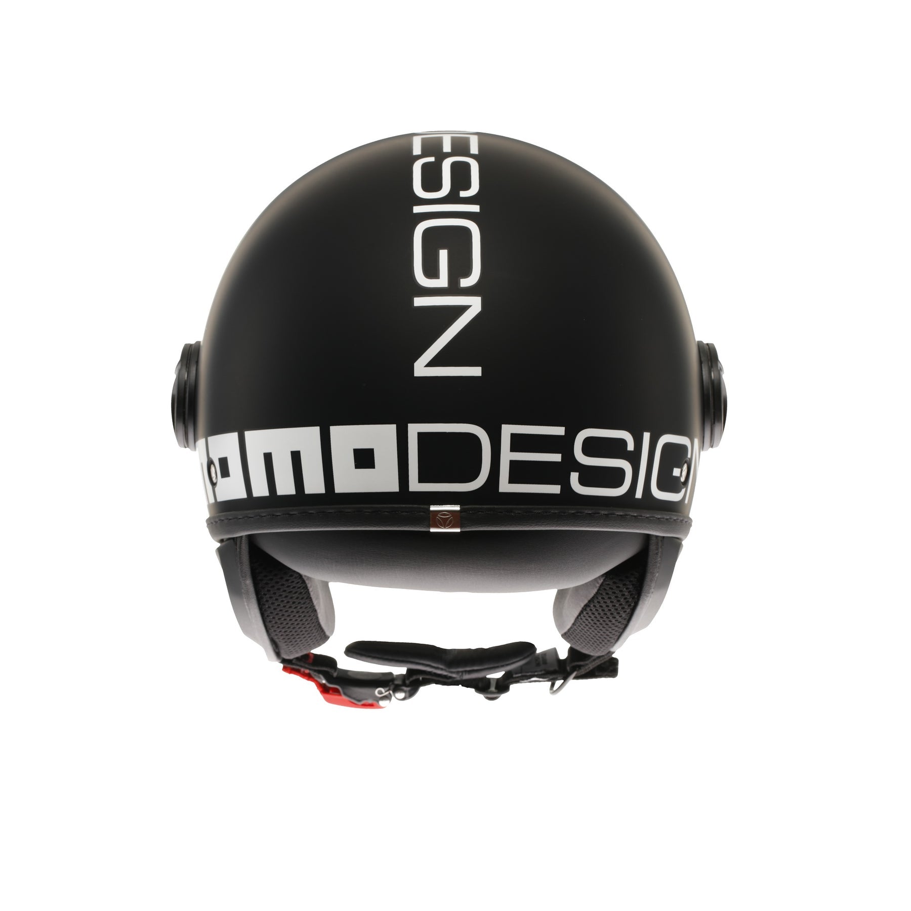 Casco moto jet Momo Design FGTR CLASSIC Mono E2206 Nero opaco / bianco