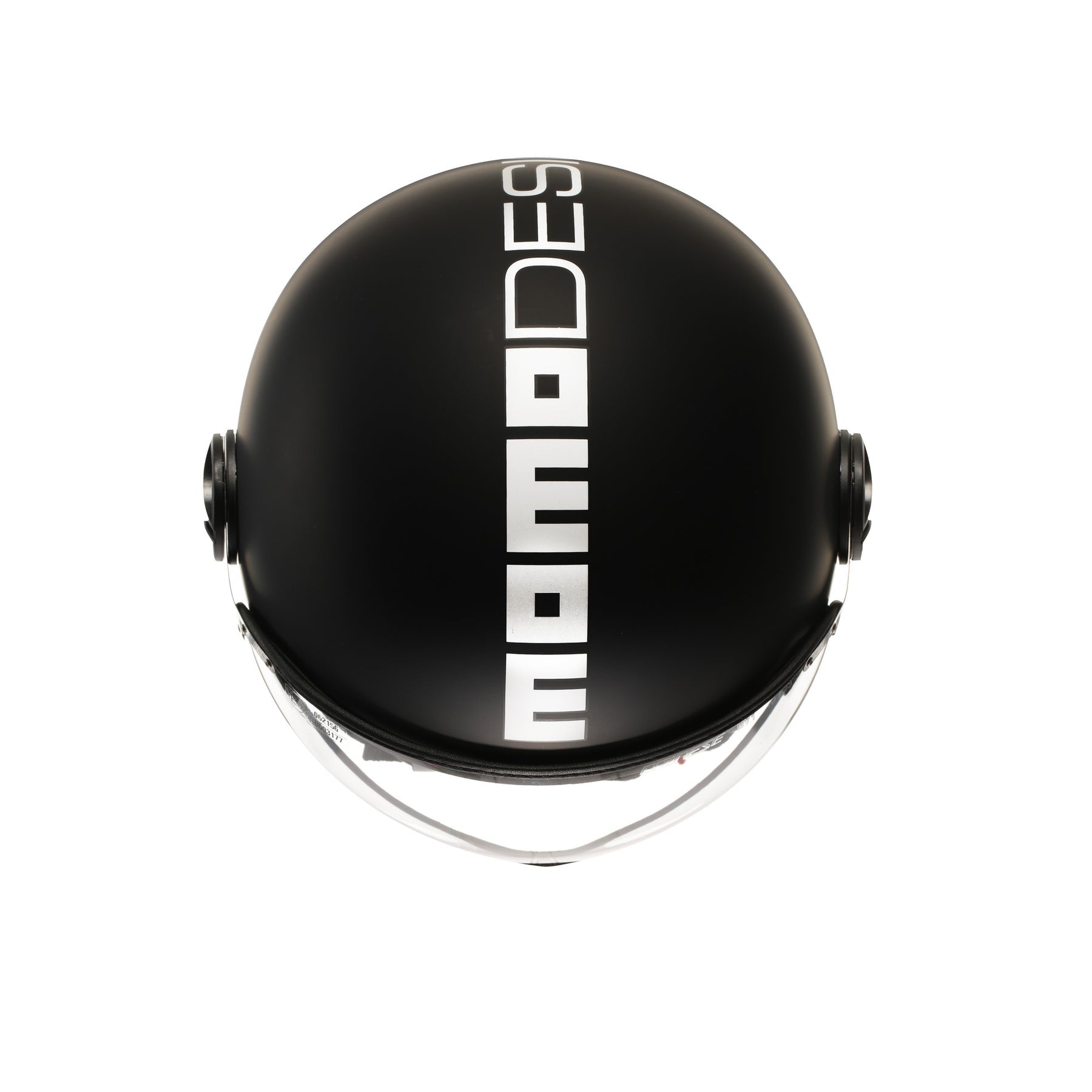 Casco moto jet Momo Design FGTR CLASSIC Mono E2206 Nero opaco / bianco