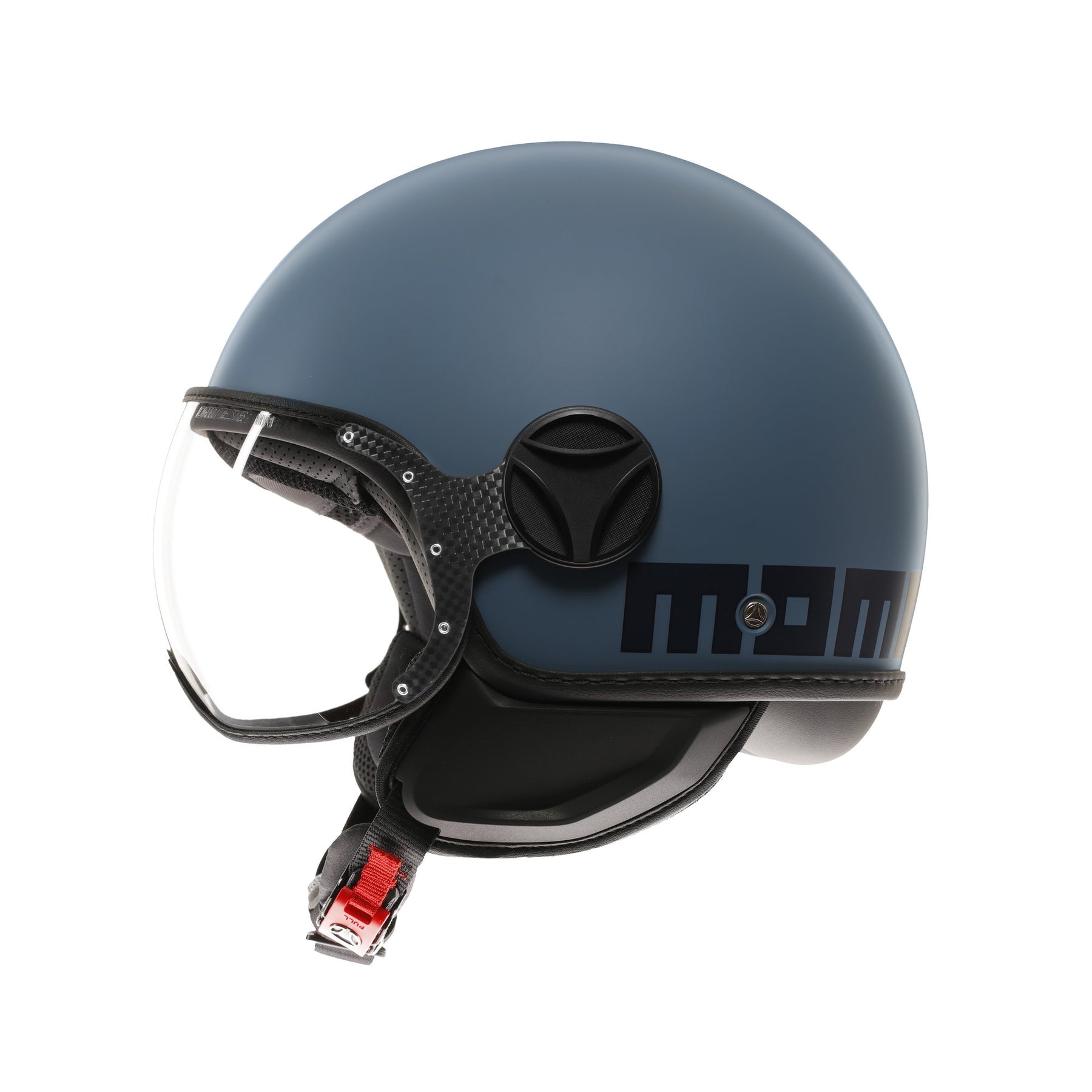 Momo Design Casco moto jet FGTR CLASSIC Mono E2206 Blu / blu