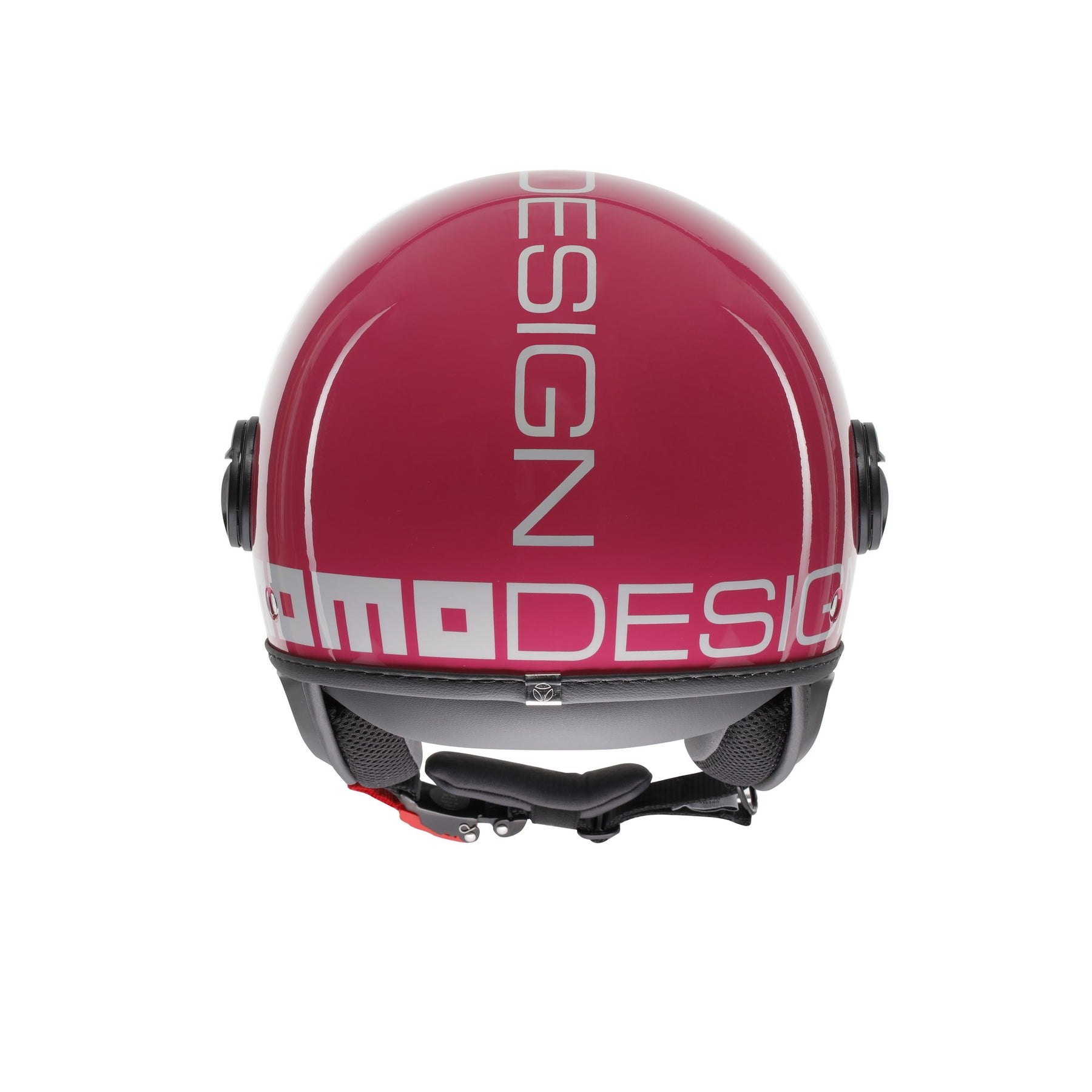 Momo Design Casco moto jet FGTR CLASSIC Candy E2206 Fucsia / bianco