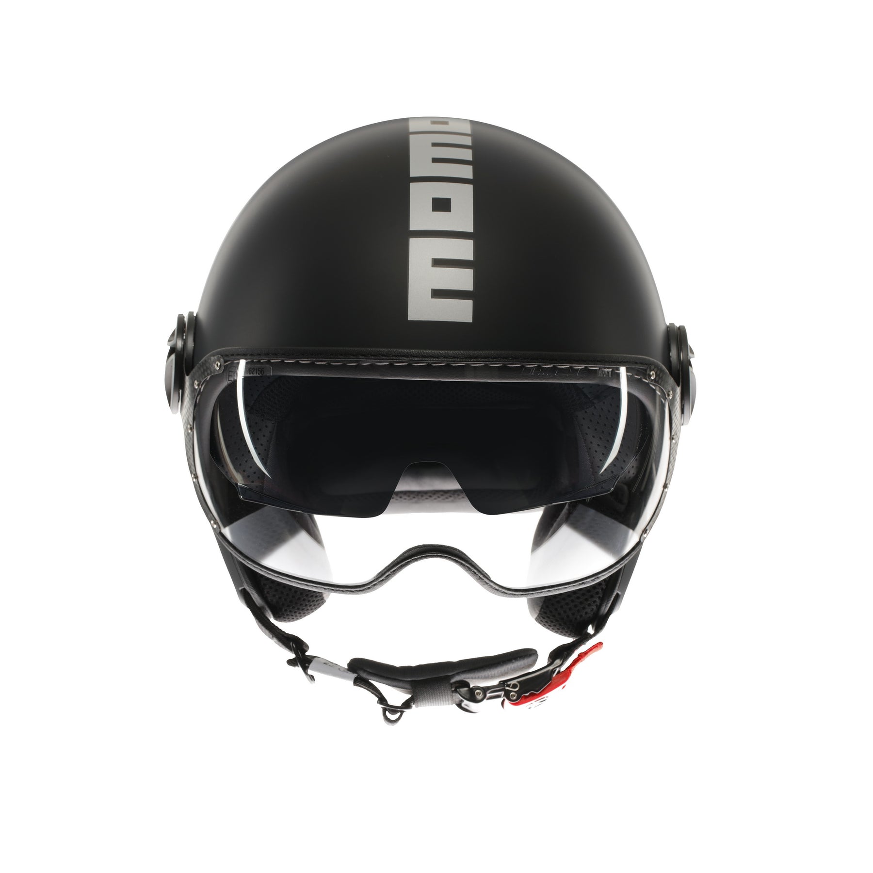 Momo Design Casco moto jet FGTR EVO Mono E2206 Nero opaco / silver