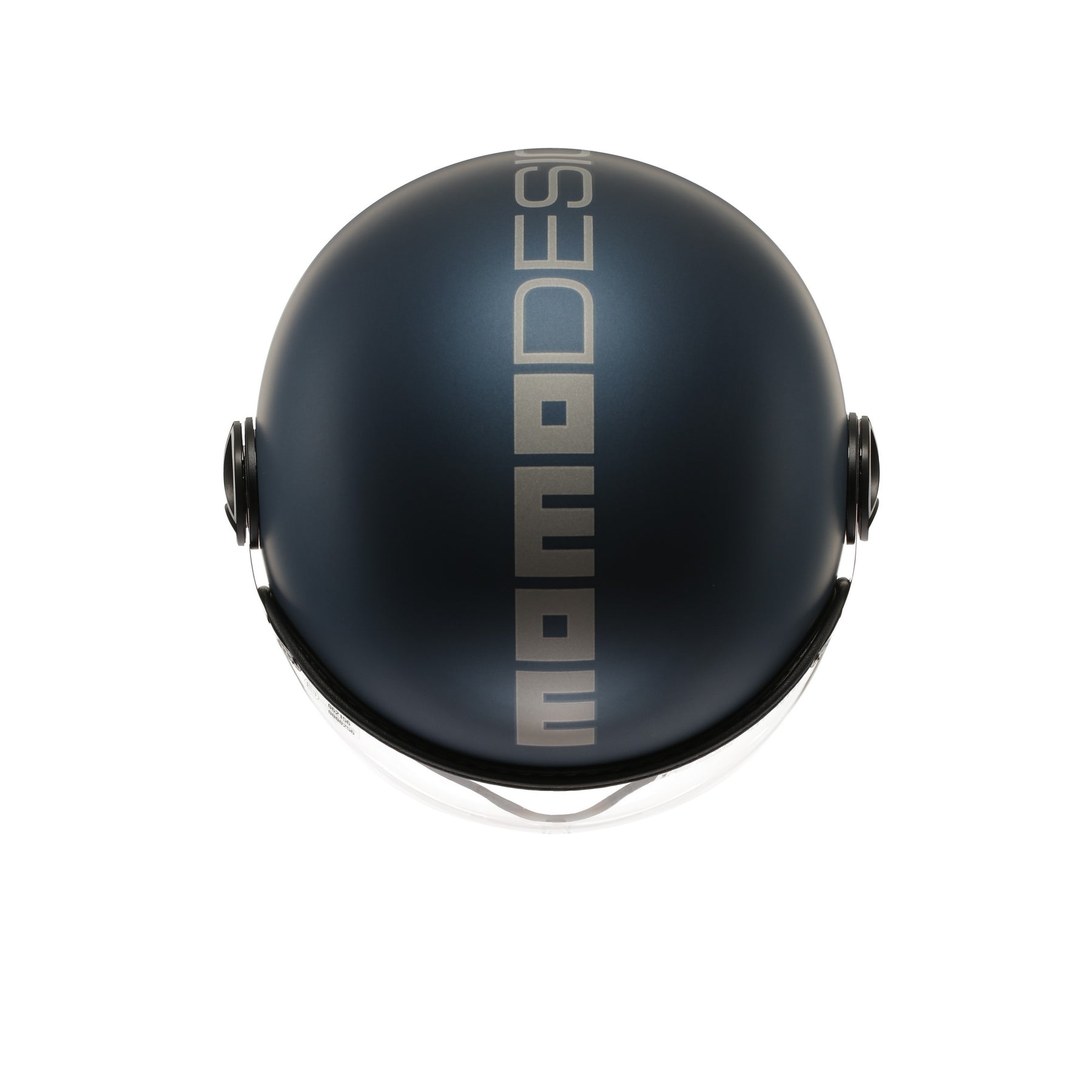 Momo Design Casco moto jet FGTR EVO Mono E2206 Blu avio opaco / silver 