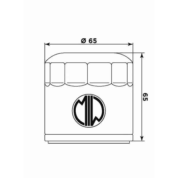 Filtro Olio Moto Benelli Leoncino/TRK/TNT - R180107101000