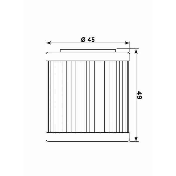 Filtro Olio Piaggio Beverly 350/400 Aprlia 125 Rs4 - 880887