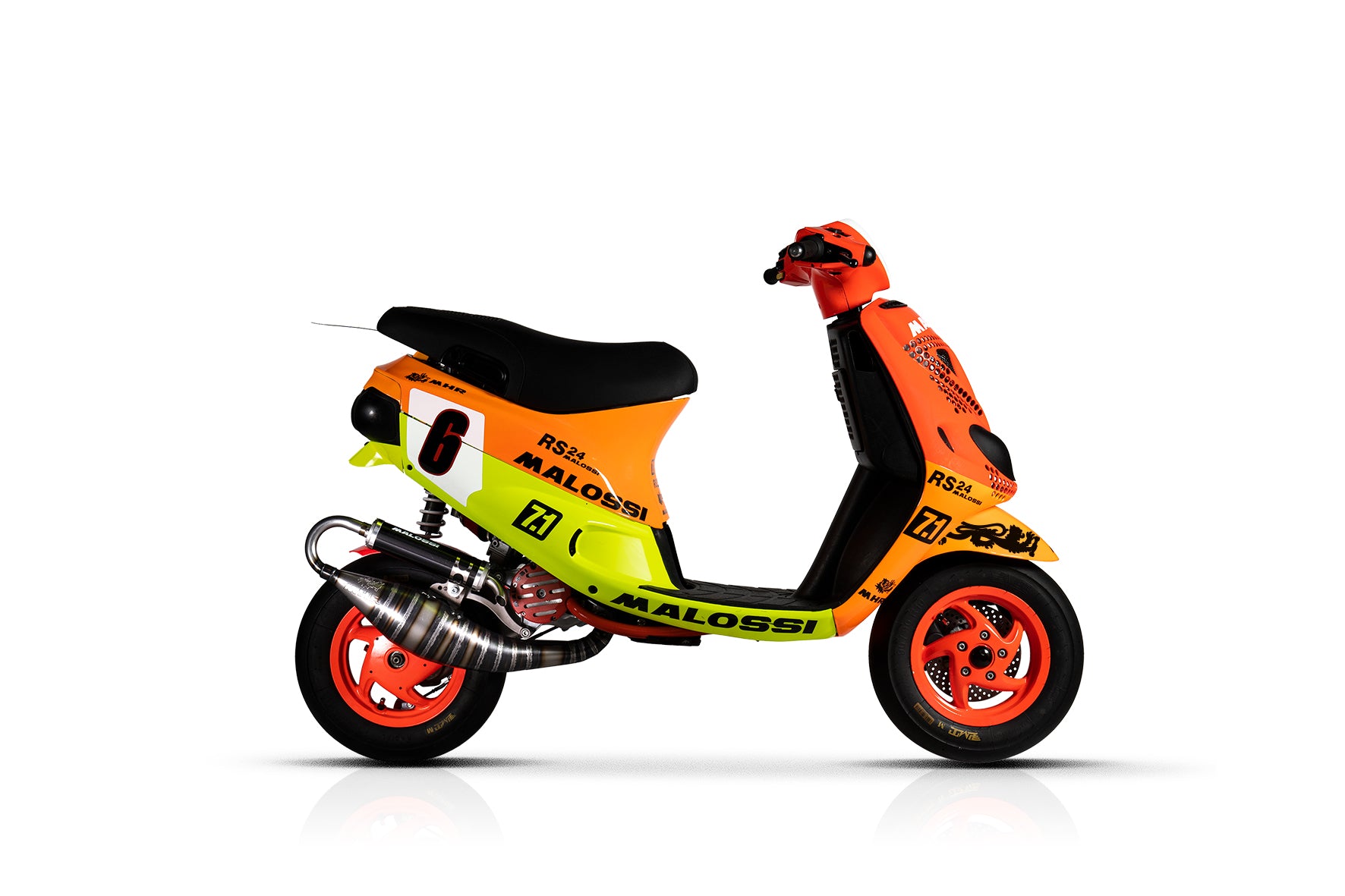 3219999 marmitta scooter racing mhr rc-one 100 cc Malossi 