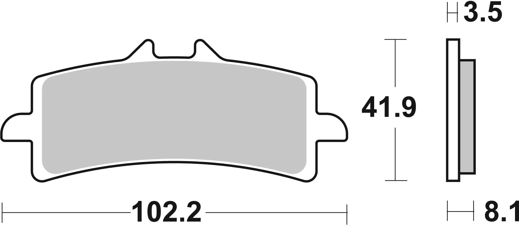 07BB37SA Coppia Pastiglie freno Brembo 