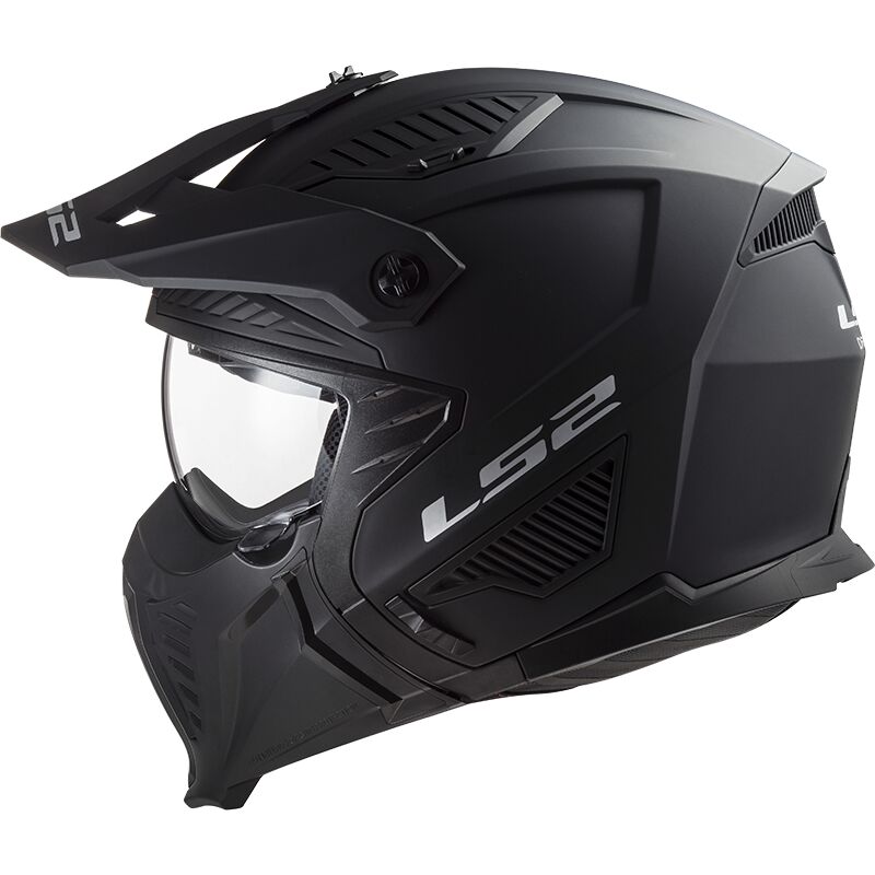 Casco Integrale per moto LS2 OF606 DRIFTER SOLID MATT BLACK-06