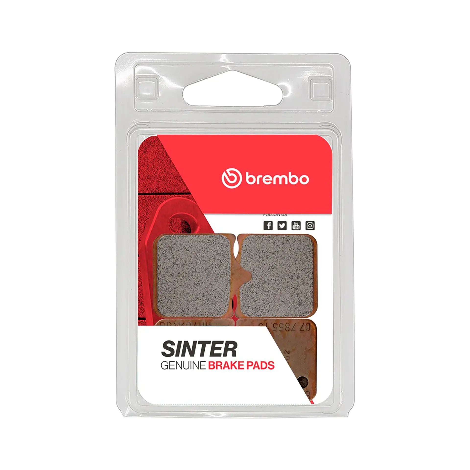 07BB3396 Coppia Pastiglie freno Brembo Bmw Anteriori 