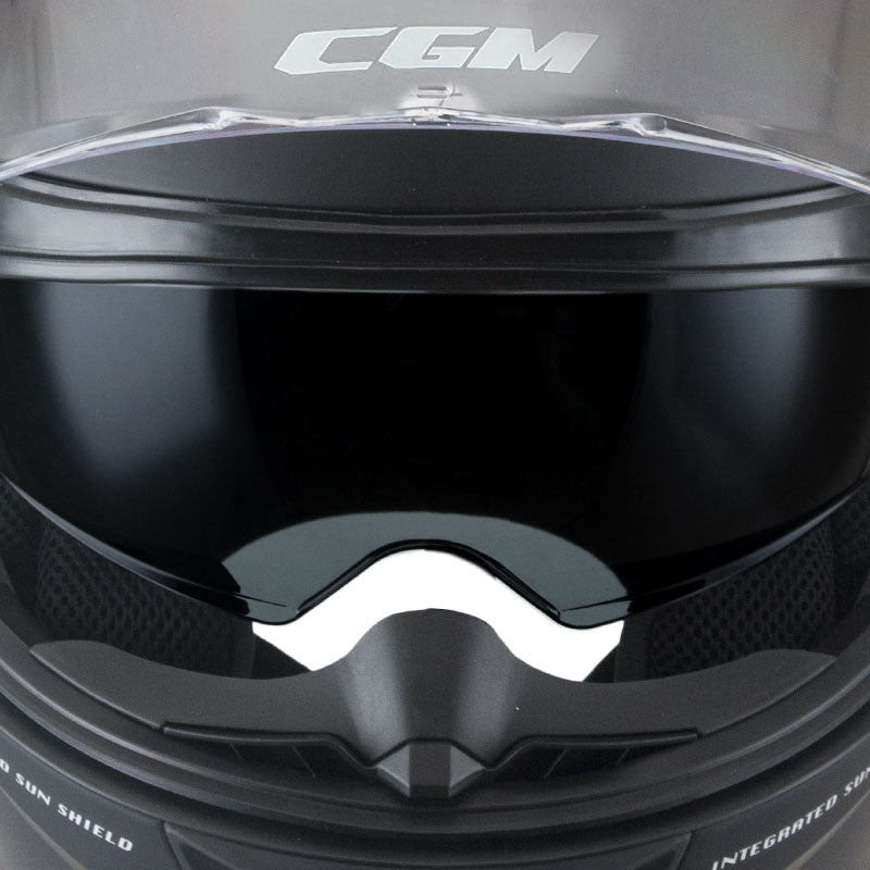 Casco Modulare apribile per moto Uomo Donna 508A BERLINO MONO Antracite satinato