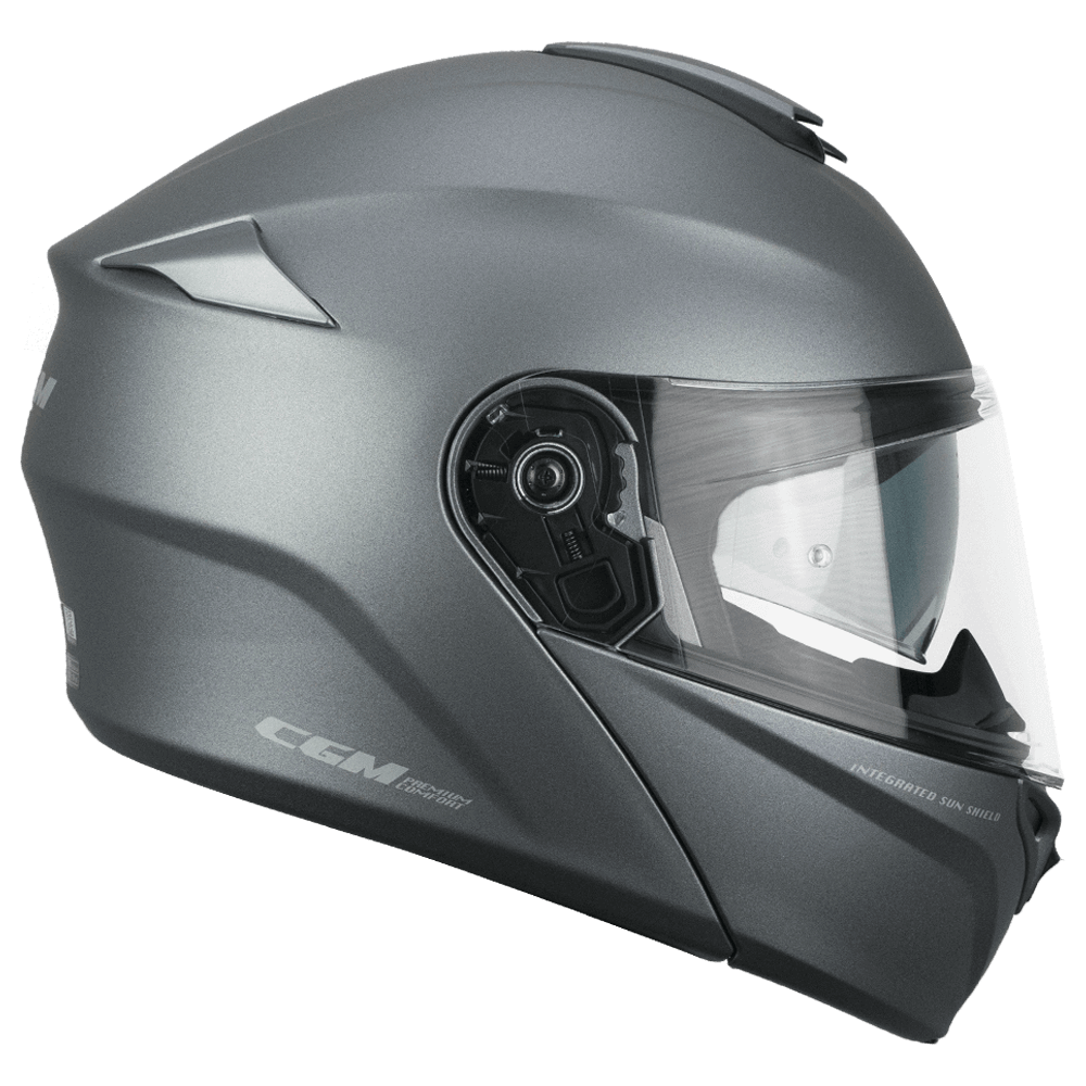 Casco Modulare apribile per moto Uomo Donna 508A BERLINO MONO Antracite satinato