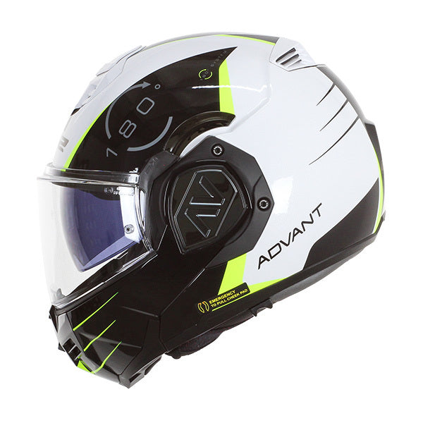 Casco Modulare LS2 FF906 ADVANT CODEX WHITE BLACK ECE 22.06