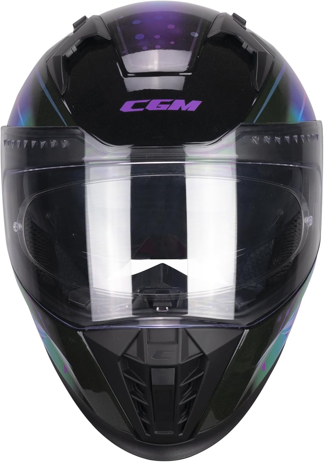 Casco per moto Integrale Uomo Donna 311S BLAST JELLY Nero Viola