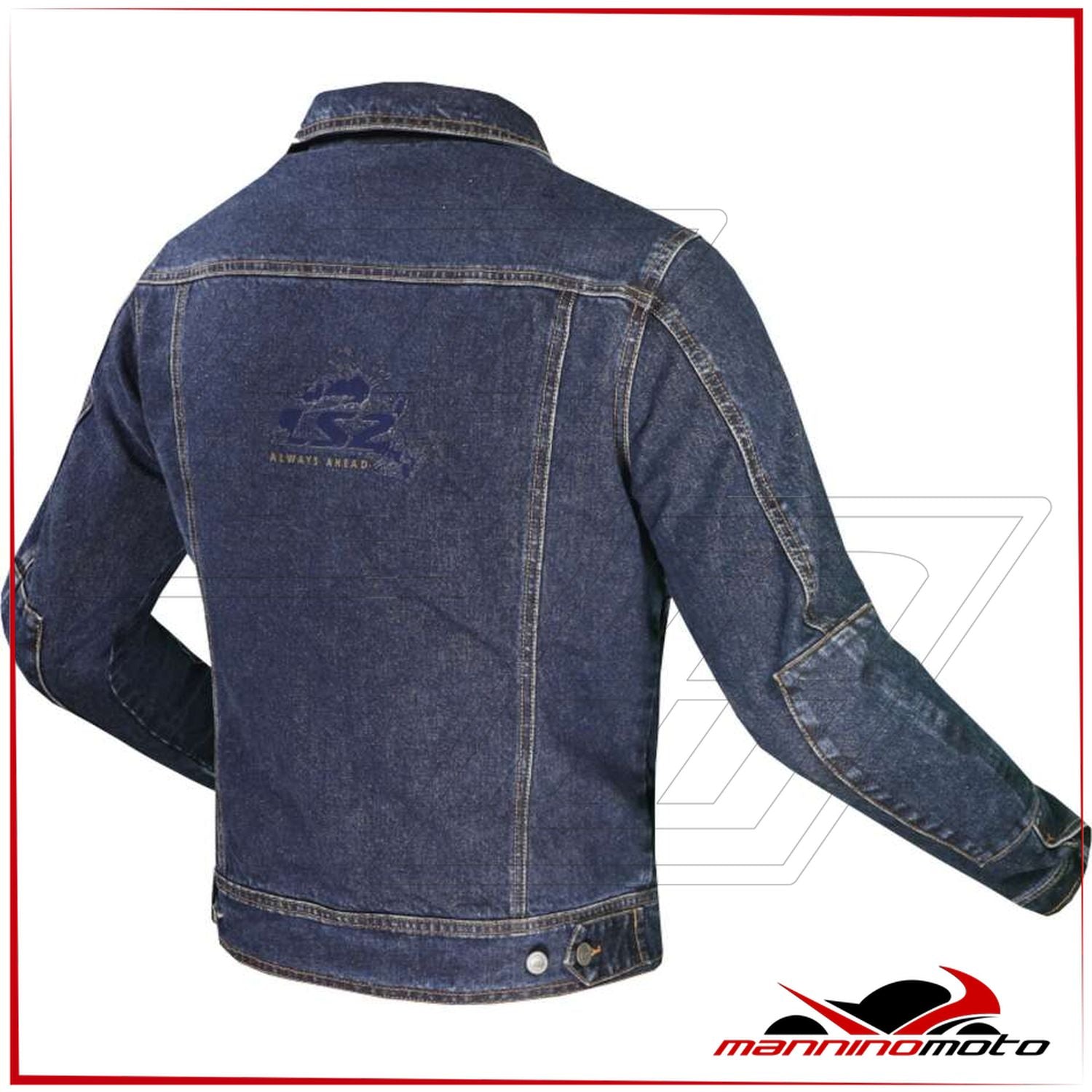 Giacca di Jeans da moto Uomo Blu LS2 OAKY MAN JACKET 