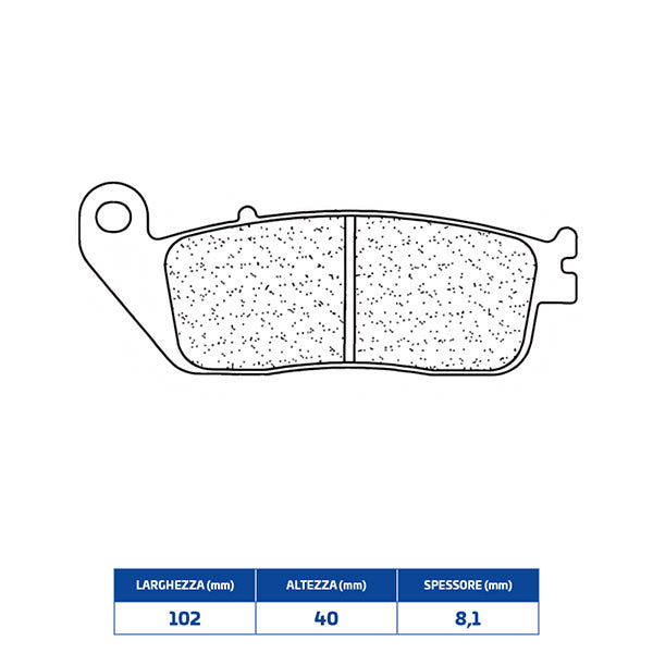 Pastiglie Freno Cl Brakes 2256S4