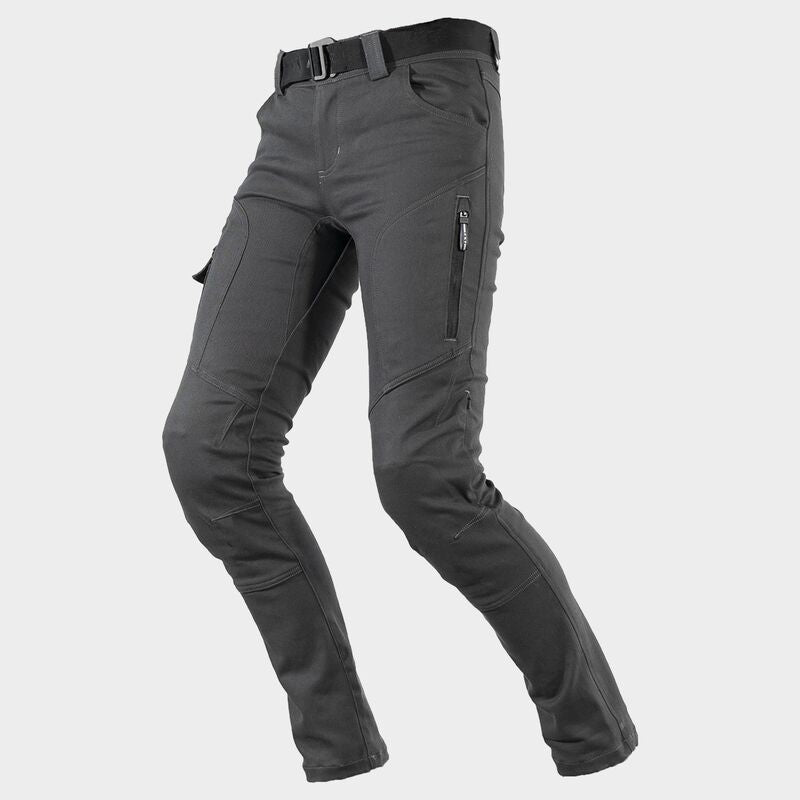 Pantalone per moto impermeabili Uomo LS2 STRAIGHT MAN PANT DARK GREY