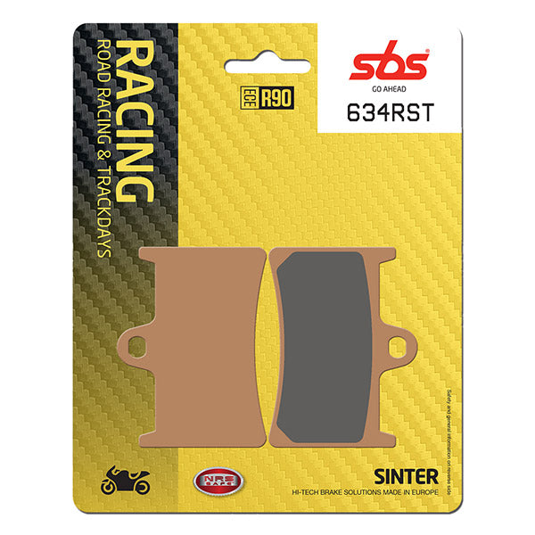 Pastiglie Freno Anteriore Racing Sbs 634Rst 
