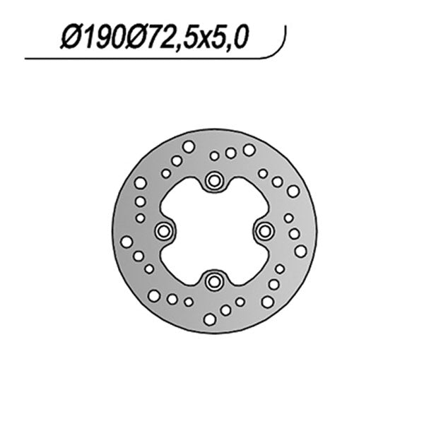 Disco Freno Anteriore Honda Cn 250 - 45121KS4000 
