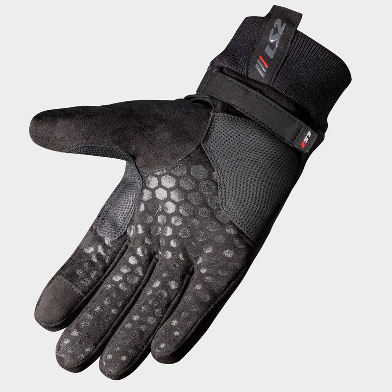 Guanti per moto Neri da Uomo LS2 CIVIS MAN GLOVES BLACK