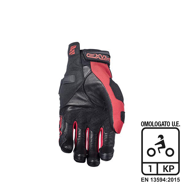 Guanti per moto Five SF3 Rosso nero 