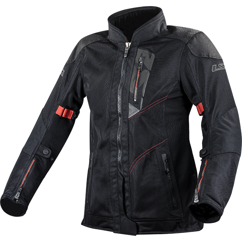 Giacca per moto in tessutoDonna Nera LS2 ALBA lady JACKET BLACK