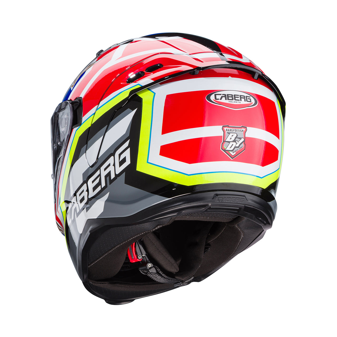 Casco moto Integrale CABERG Avalon X TRUCK Nero Rosso Fluo Giallo Fluo Blu 