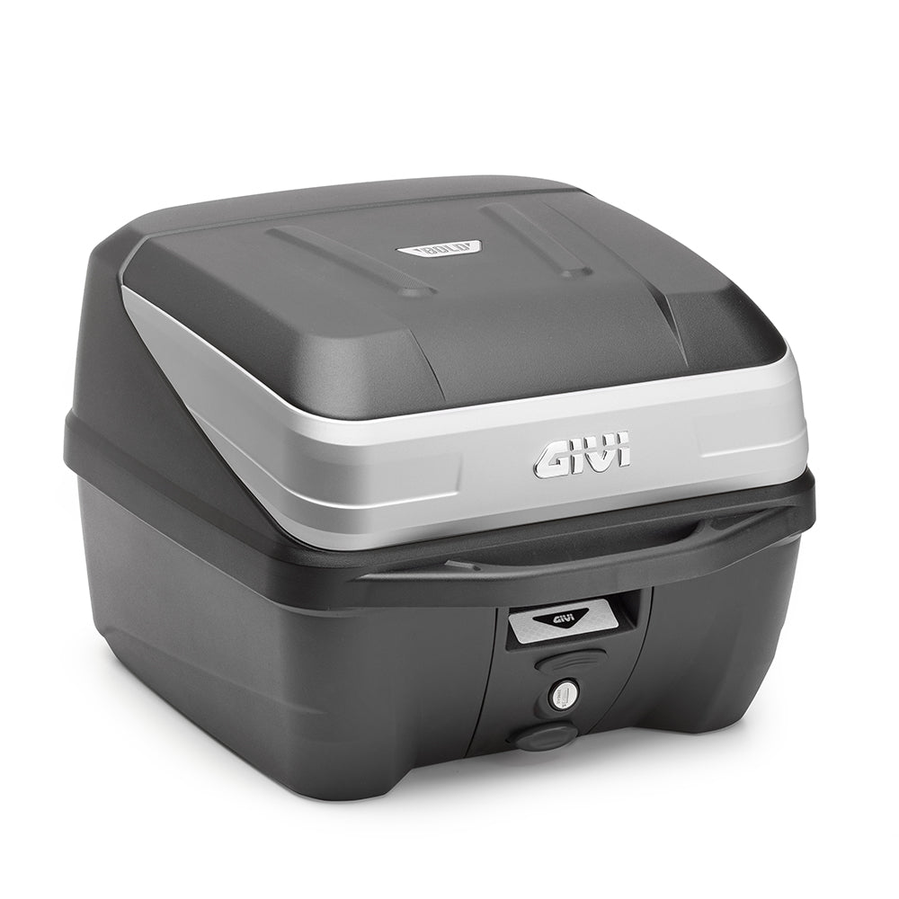 B32N Bauletto MONOLOCK 32 L nero Comprensivo di piastra e kit universale