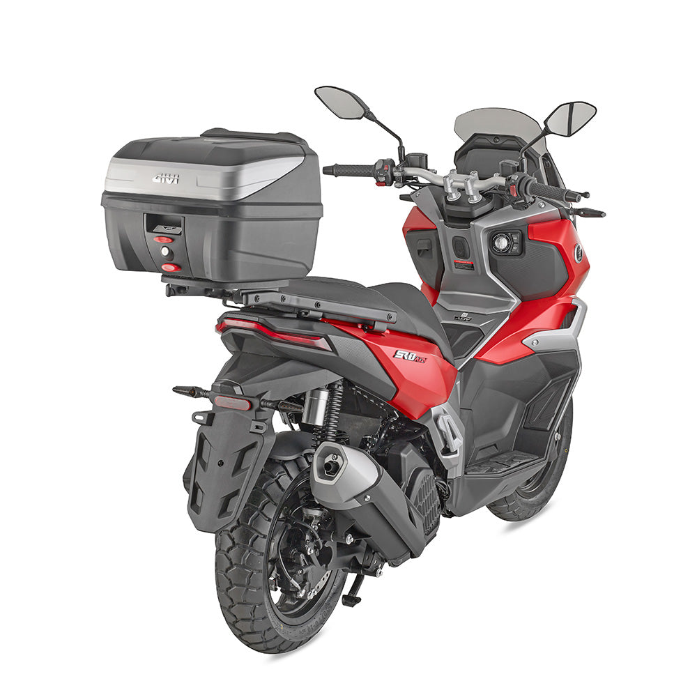 B32N Bauletto MONOLOCK 32 L nero Comprensivo di piastra e kit universale
