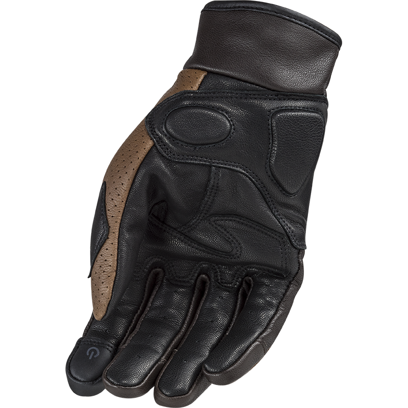 Guanti per moto Uomo Marroni LS2 RUST MAN GLOVES BROWN LEATHER S