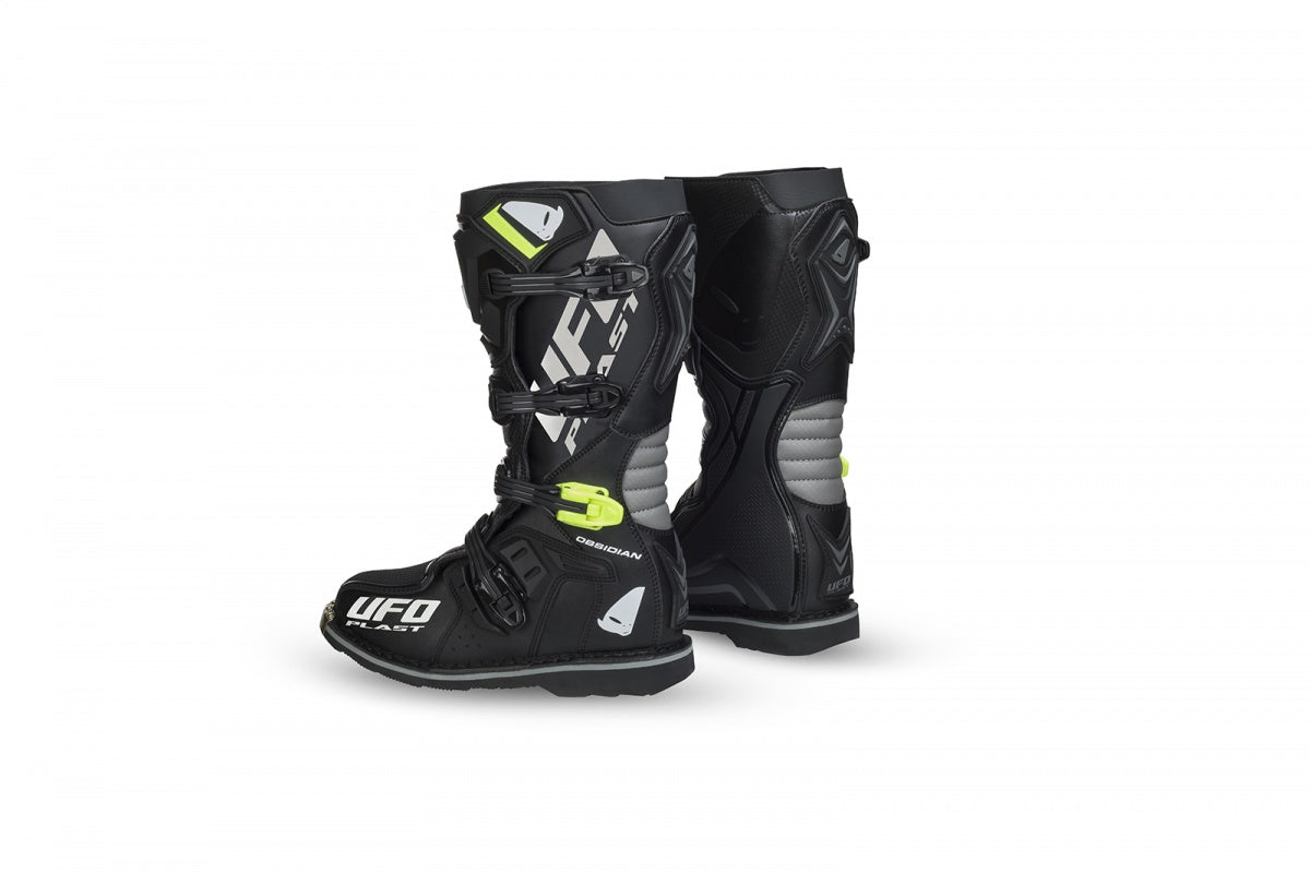 Stivali motocross Obsidian neri UfoPlast
