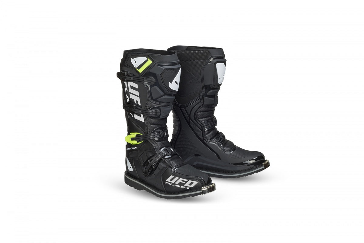 Stivali motocross Obsidian neri UfoPlast