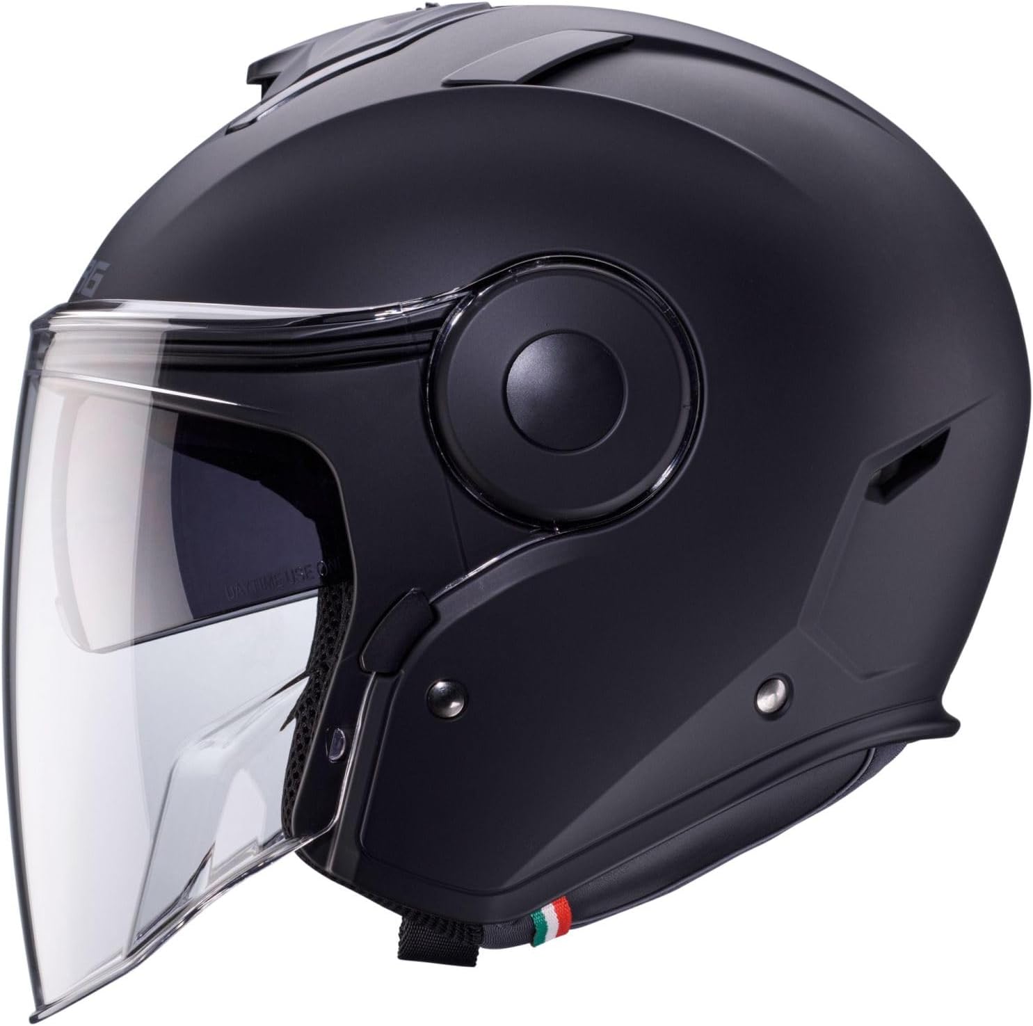 Casco moto scooter jet CABERG SOHO Nero Opaco 