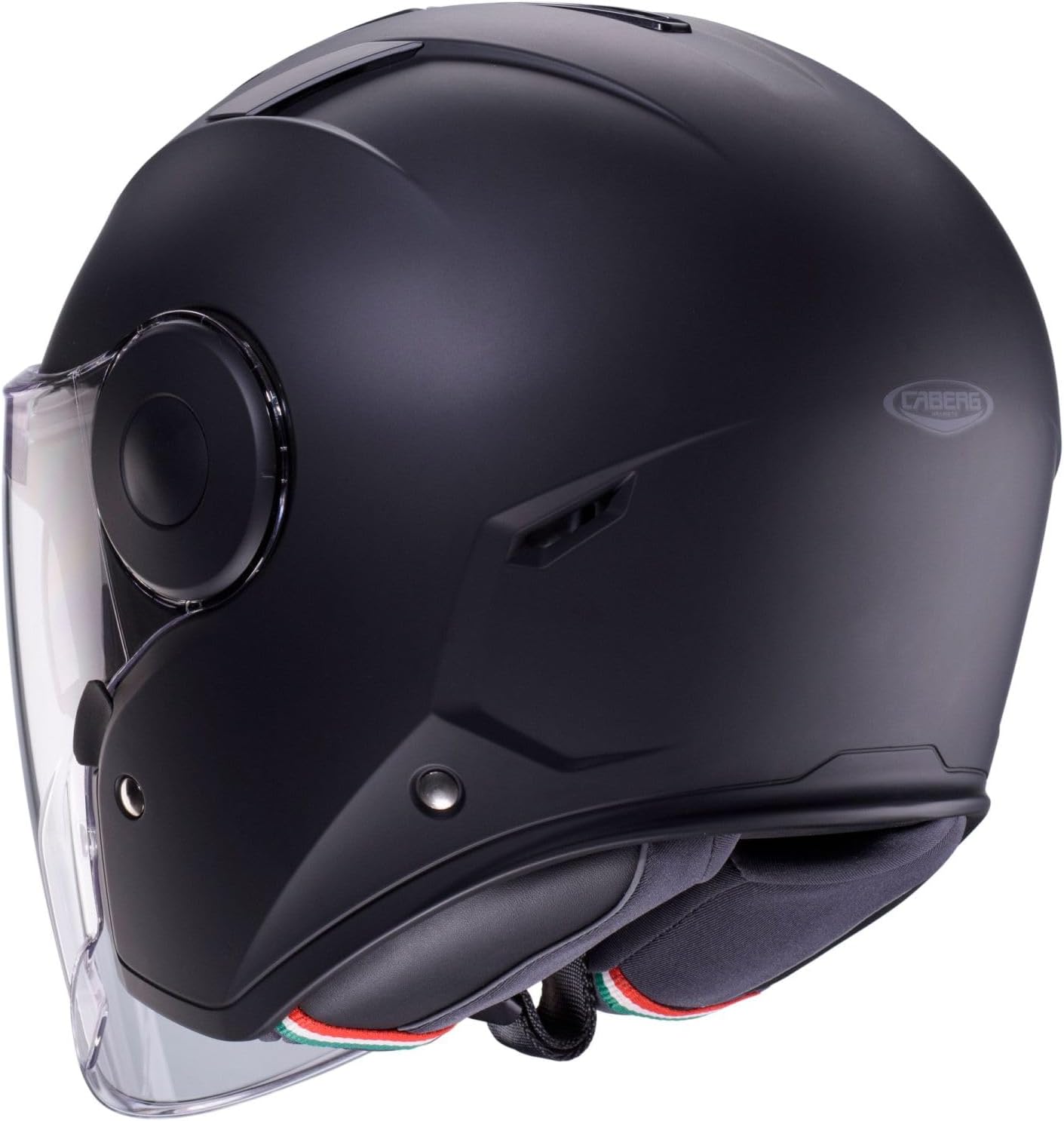 Casco moto scooter jet CABERG SOHO Nero Opaco 