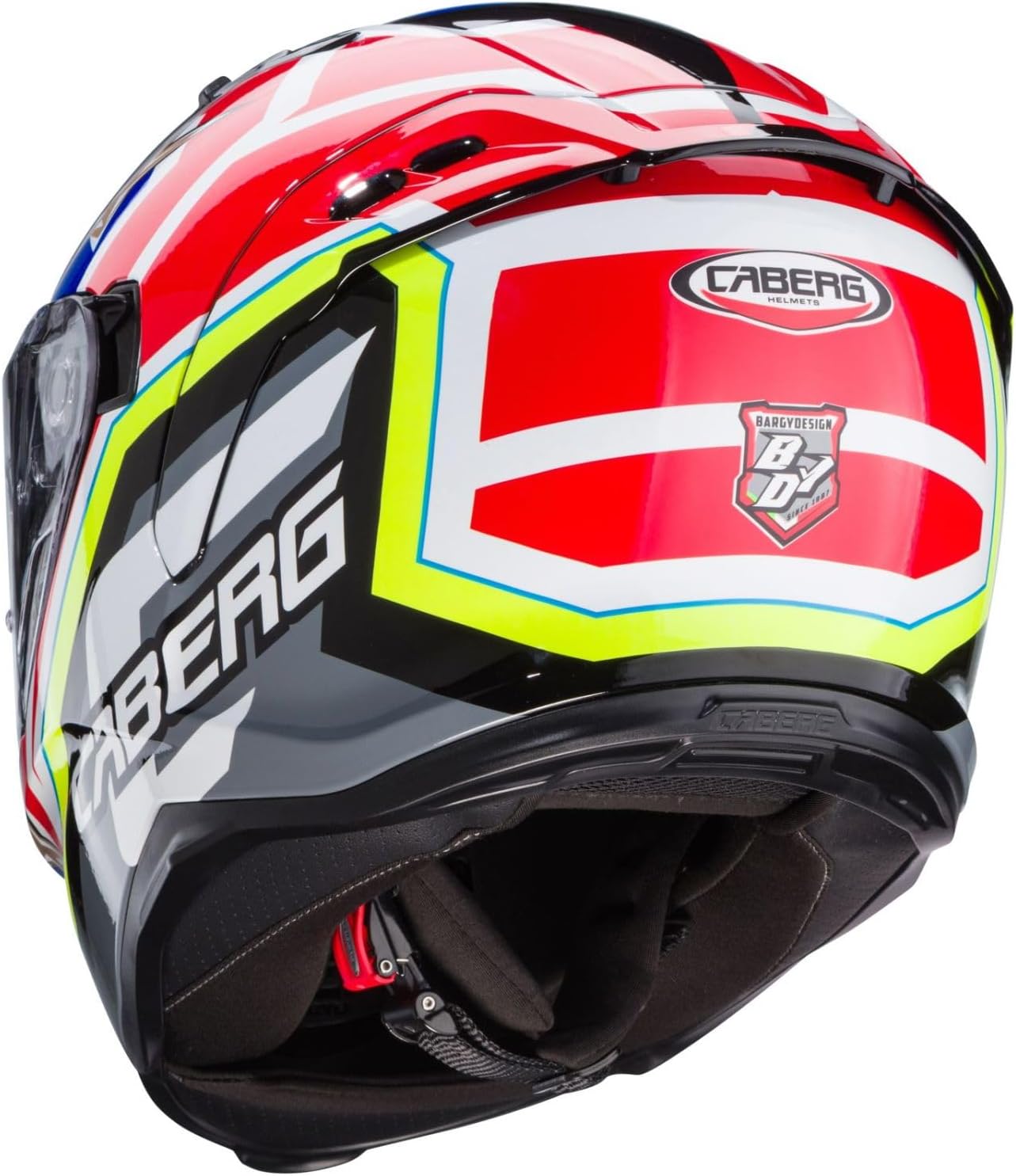 Casco moto Integrale CABERG Avalon X TRUCK Nero Rosso Fluo Giallo Fluo Blu 