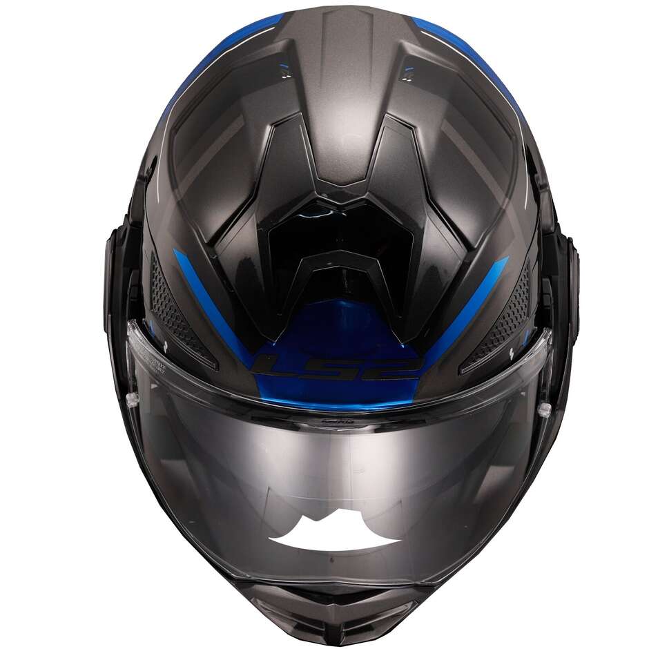 Casco Modulare per moto LS2 FF901 ADVANT X SPECTRUM BLACK TITANIUM BLUE