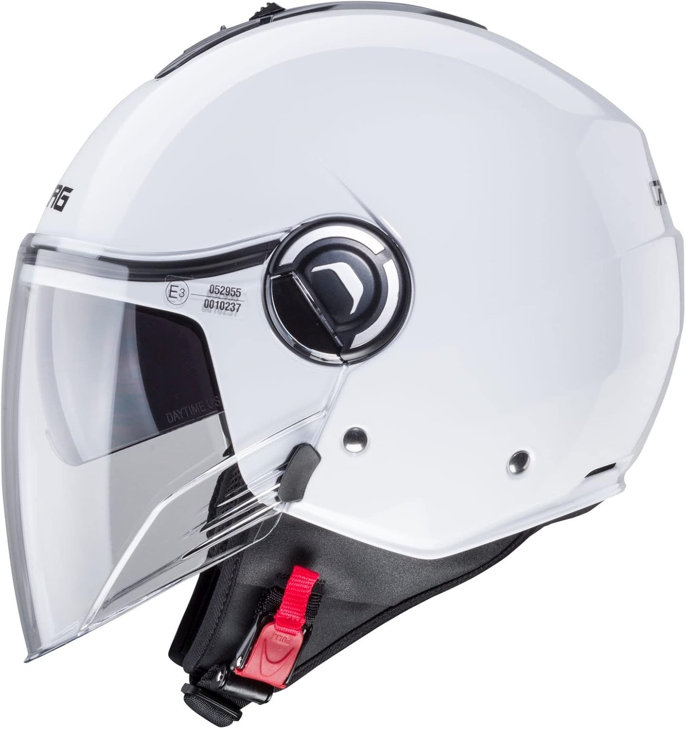 Casco moto scooter jet CABERG Riviera V4X Bianco