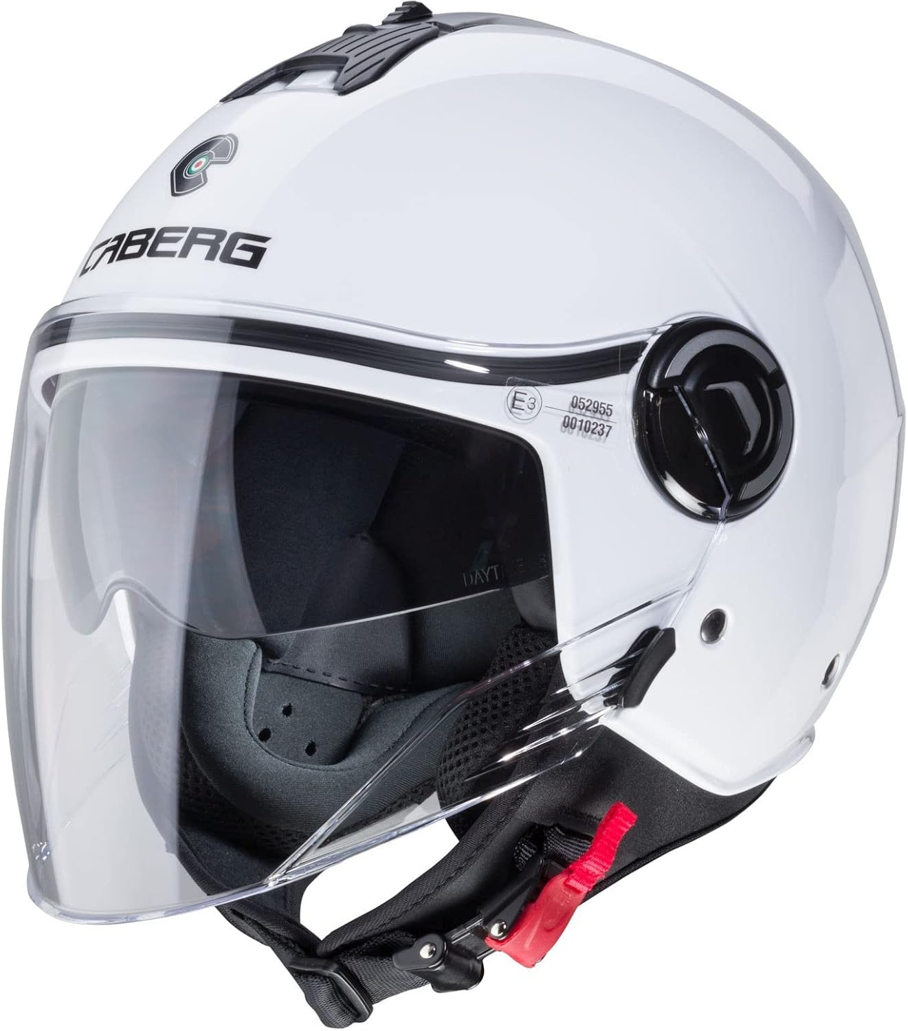 Casco moto scooter jet CABERG Riviera V4X Bianco