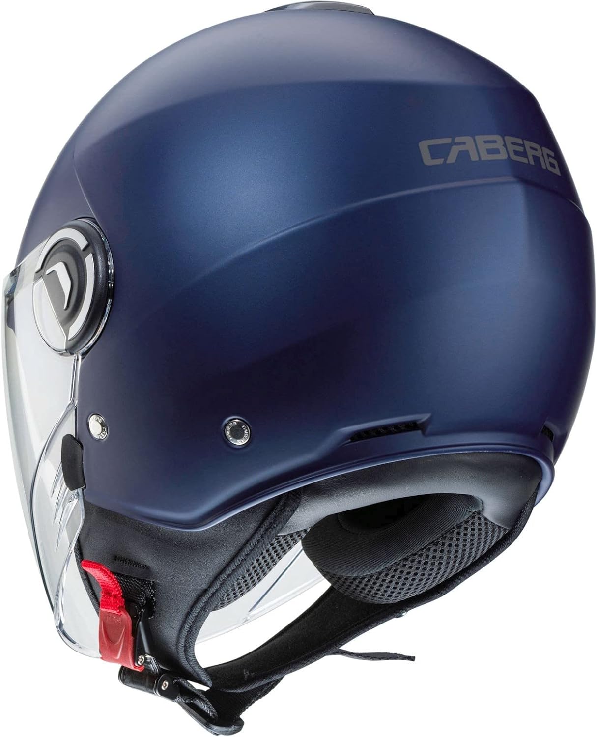 Casco moto scooter jet CABERG Riviera V4X Blu opaco Yama