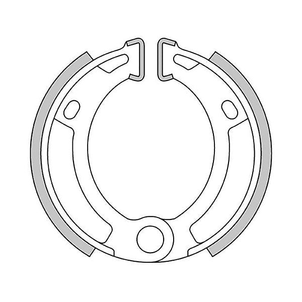 FSB908 Coppia Ganasce freno anteriori e Posteriori Piaggio Bravo 50 
