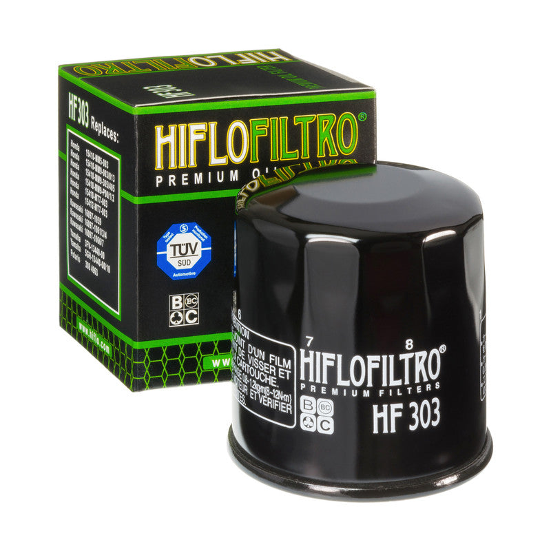 Filtro Olio HIFLO HF303 YAMAHA KAWASAKI 5GH134400000 - 15290-E12-100      