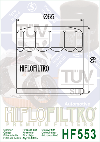 Filtro Olio HIFLO HF553 Benelli Tornado - Tnt 900 - 1130