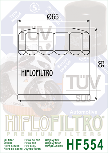 Filtro Olio HIFLO HF554 Mv Agusta F4 750 (8000A3702)