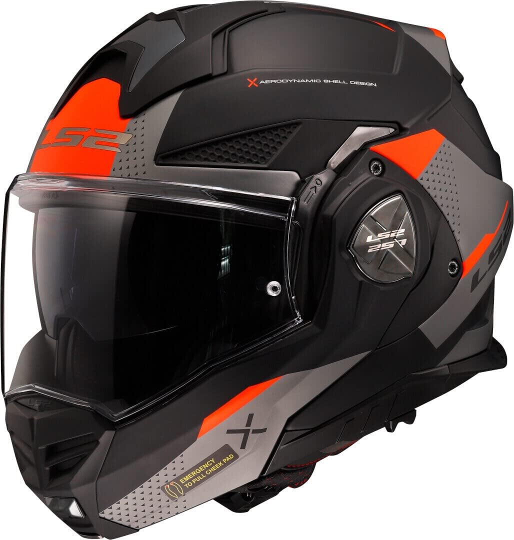 Casco Modulare per moto LS2 FF901 ADVANT X OBLIVION MATT BLACK TITANIUM