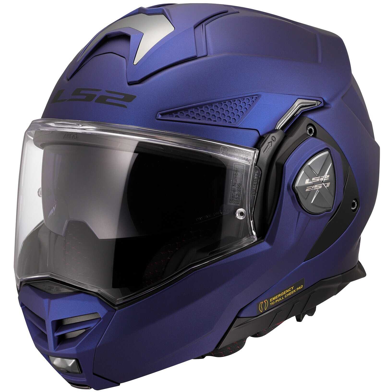 Casco Modulare per moto LS2 FF901 ADVANT X SOLID NAVY BLUE