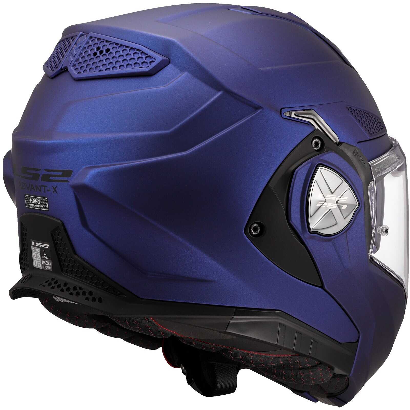 Casco Modulare per moto LS2 FF901 ADVANT X SOLID NAVY BLUE