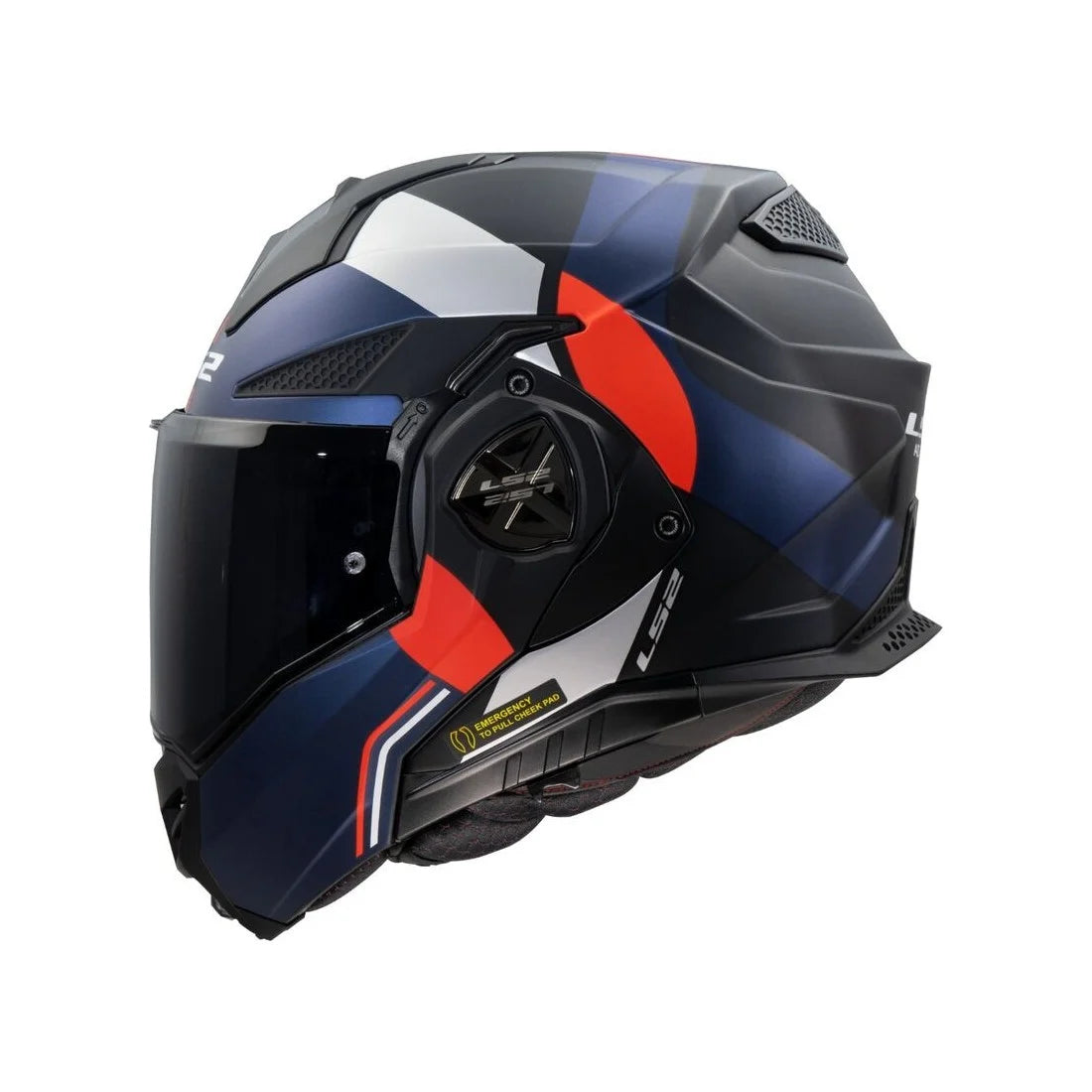 Casco Modulare per moto LS2 FF901 ADVANT X ULTRA BLUE RED