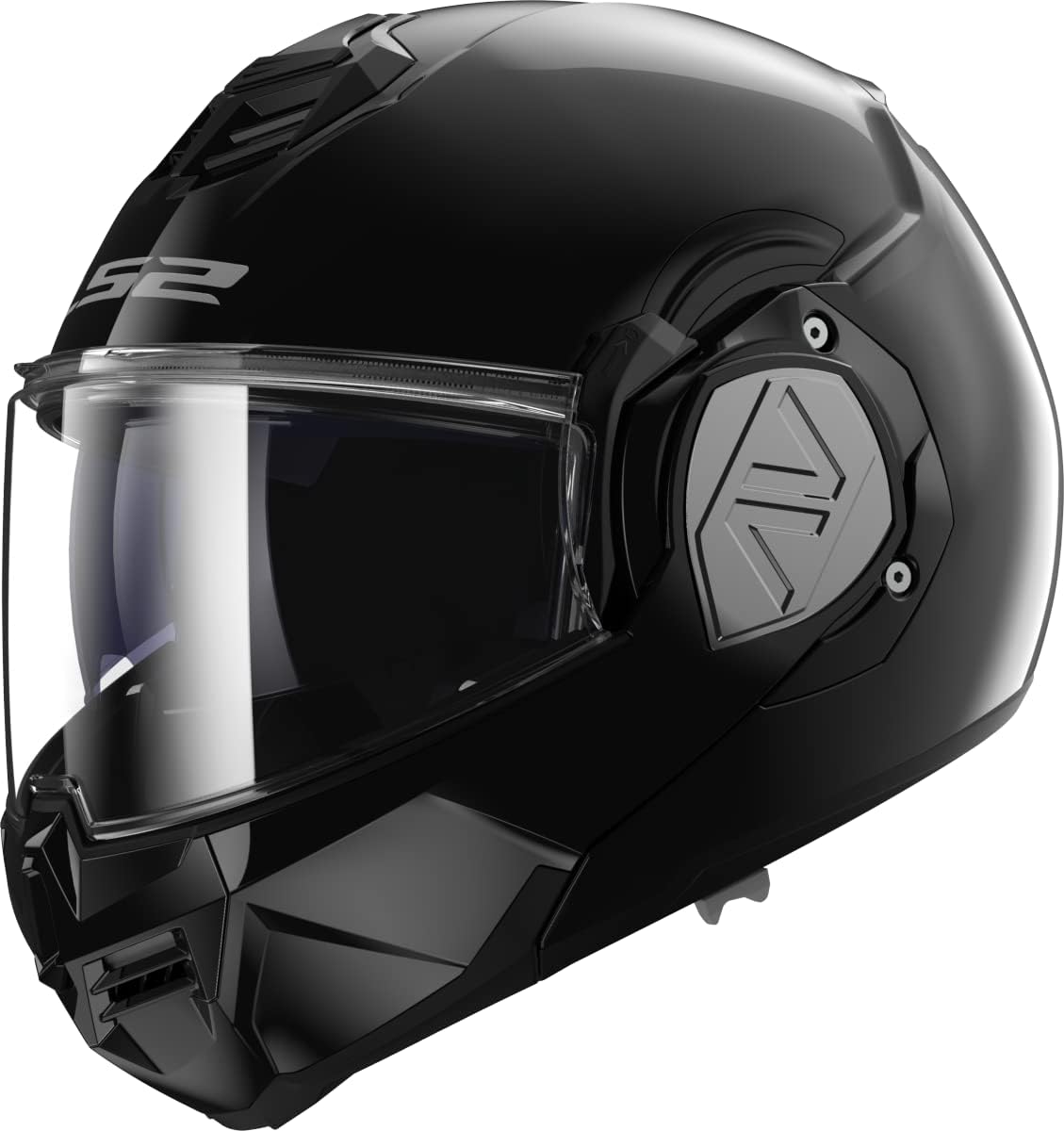 Casco Modulare ribaltabile a 180º LS2 FF906 ADVANT SOLID GLOSS BLACK